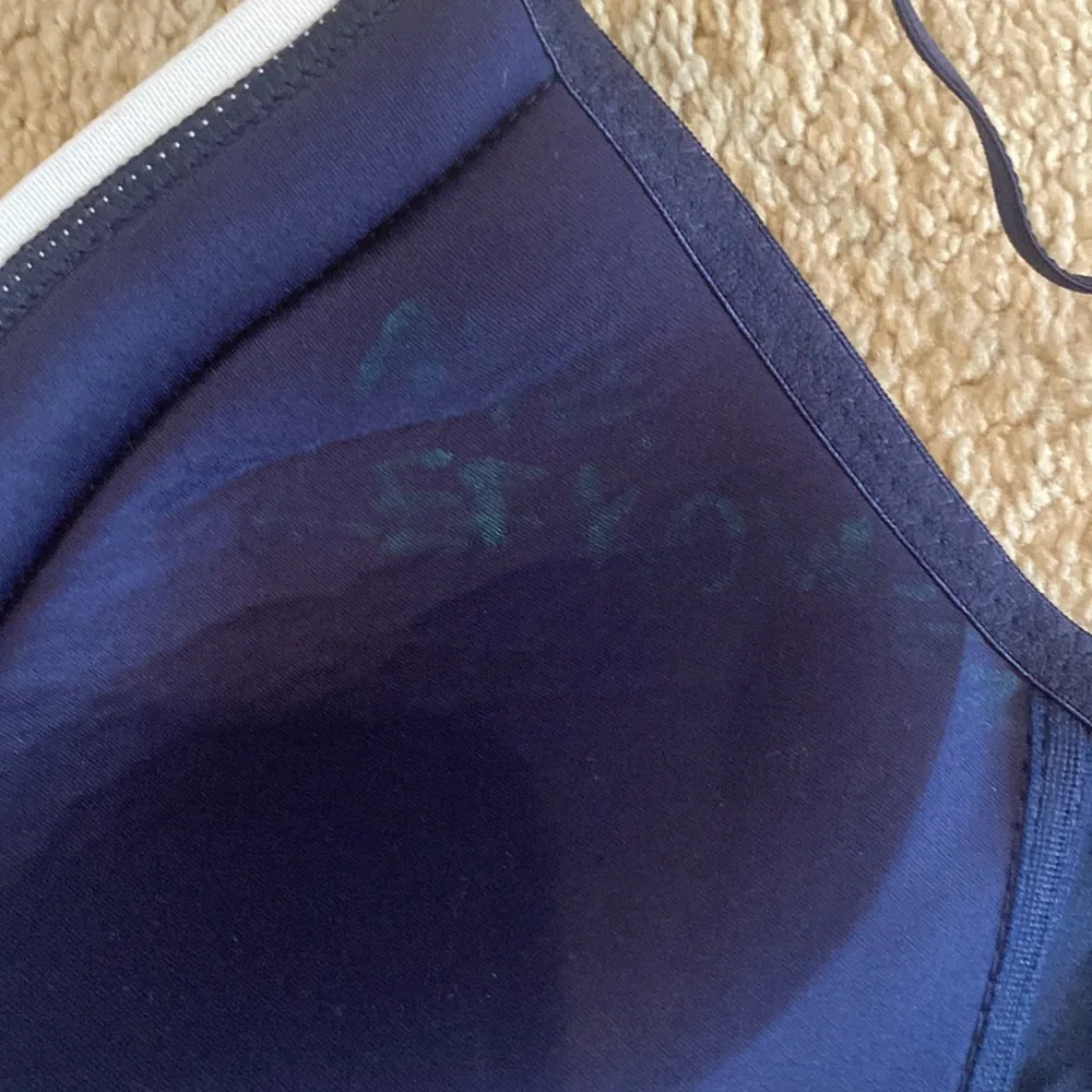 Tommy Hilfiger Navy Sports Bra size 32 C - Picture 5 of 5